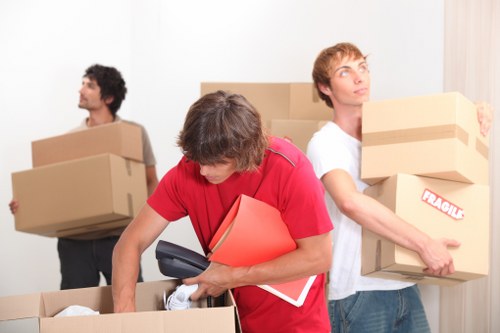 Sofa and wardrobe removal during North London pick-up