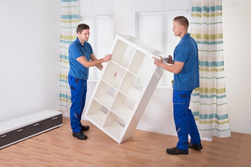 Customer booking details and service agreement for a removals company