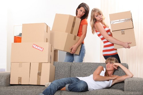 Waste and unwanted items prepared for lawful collection and disposal